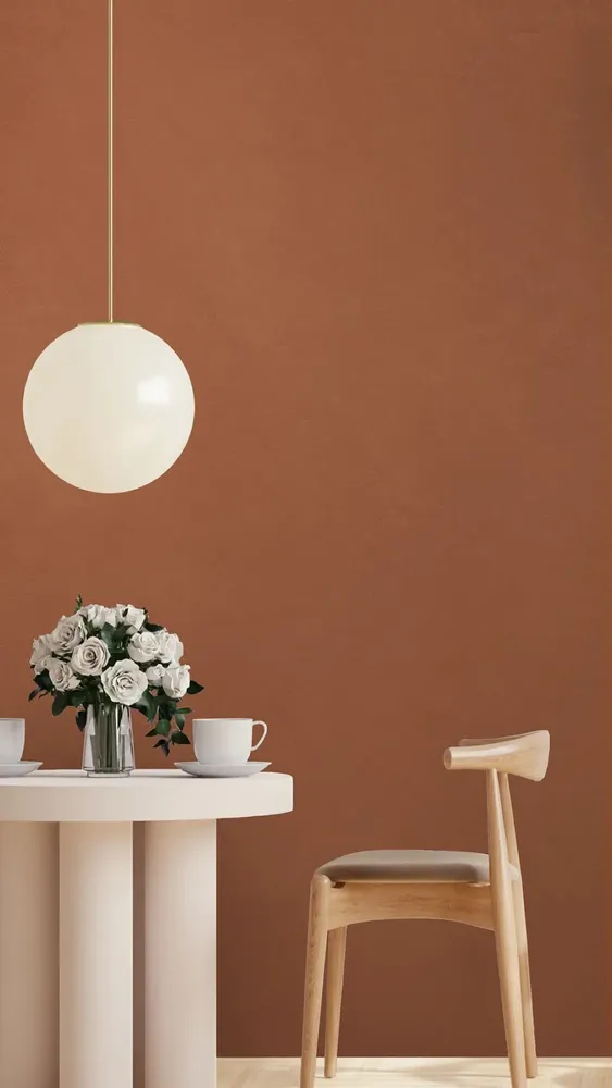 Indoor floor coverings - Red Coloured Concrete Effect Porcelain Stoneware 60X60 - EMVE614 (Ceramishop.fr) - CERAMISHOP