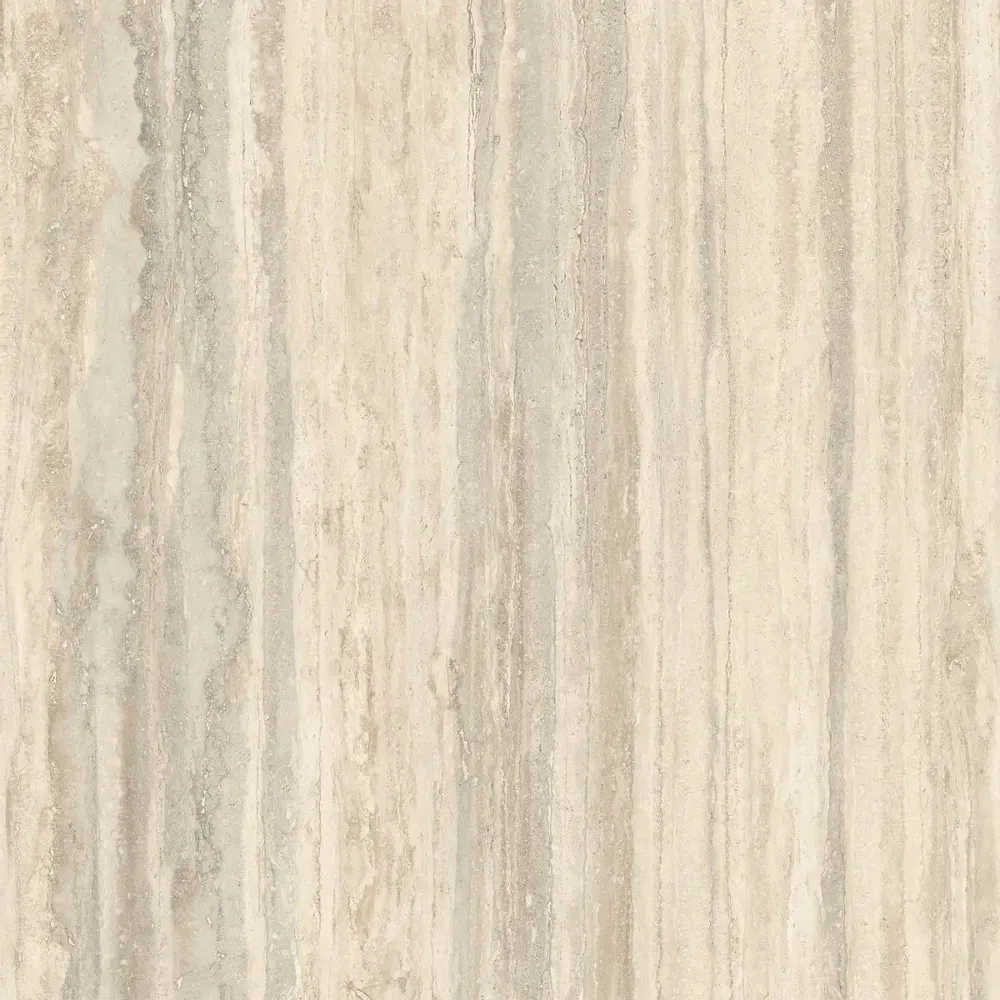 Revêtements sols intérieurs - Grès Cérame Effet Marbre Travertin Veiné Ivoire Mat 60X60 - ENVC895 (Ceramishop.fr) - CERAMISHOP