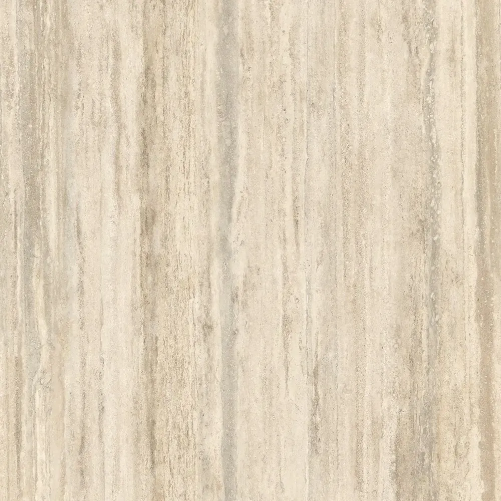 Revêtements sols intérieurs - Grès Cérame Effet Marbre Travertin Veiné Ivoire Mat 60X60 - ENVC895 (Ceramishop.fr) - CERAMISHOP