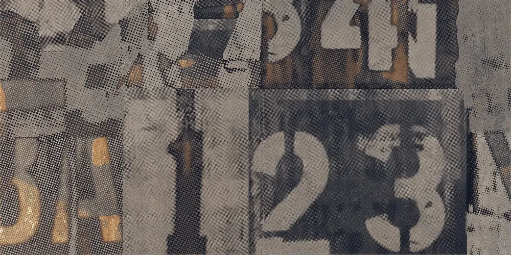 Indoor floor coverings - Industrial Decorated Brown Porcelain Stoneware Tile Rt 60X120 - EUSO1713 (Ceramishop.fr) - CERAMISHOP