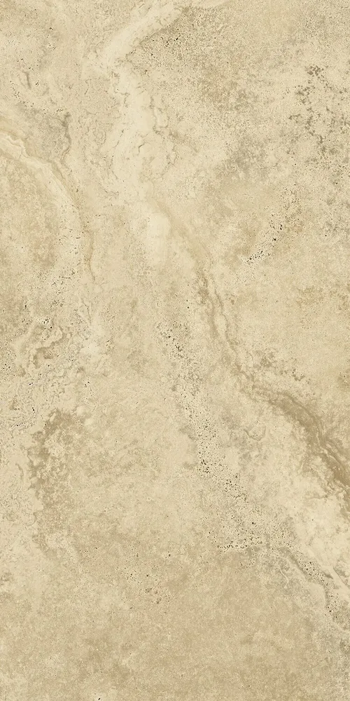 Indoor floor coverings - Marble Effect Travertine Soft Beige Matt Porcelain Stoneware 60X120 - ENSA140 (Ceramishop.fr) - CERAMISHOP