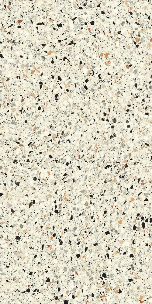 Revêtements sols intérieurs - Grès Cérame Effet Pierre Terrazzo Ivoire 60X120 - EMYC1127 (Ceramishop.fr) - CERAMISHOP