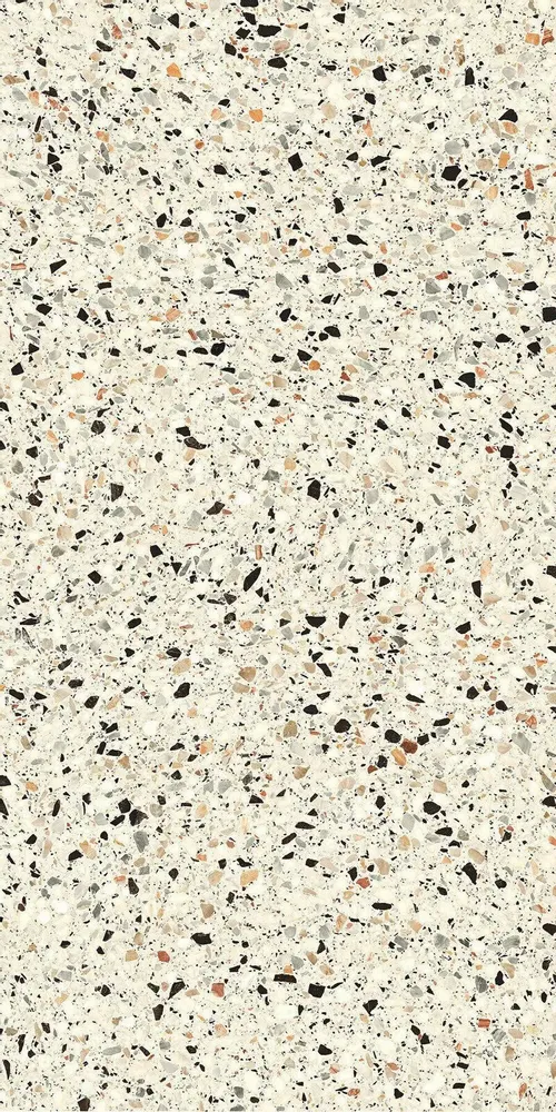 Revêtements sols intérieurs - Grès Cérame Effet Pierre Terrazzo Ivoire 60X120 - EMYC1127 (Ceramishop.fr) - CERAMISHOP