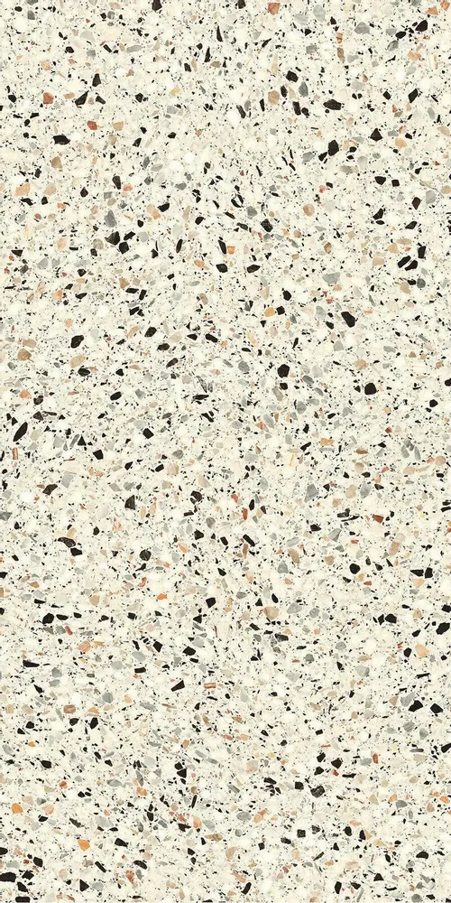 Revêtements sols intérieurs - Grès Cérame Effet Pierre Terrazzo Ivoire 60X120 - EMYC1127 (Ceramishop.fr) - CERAMISHOP