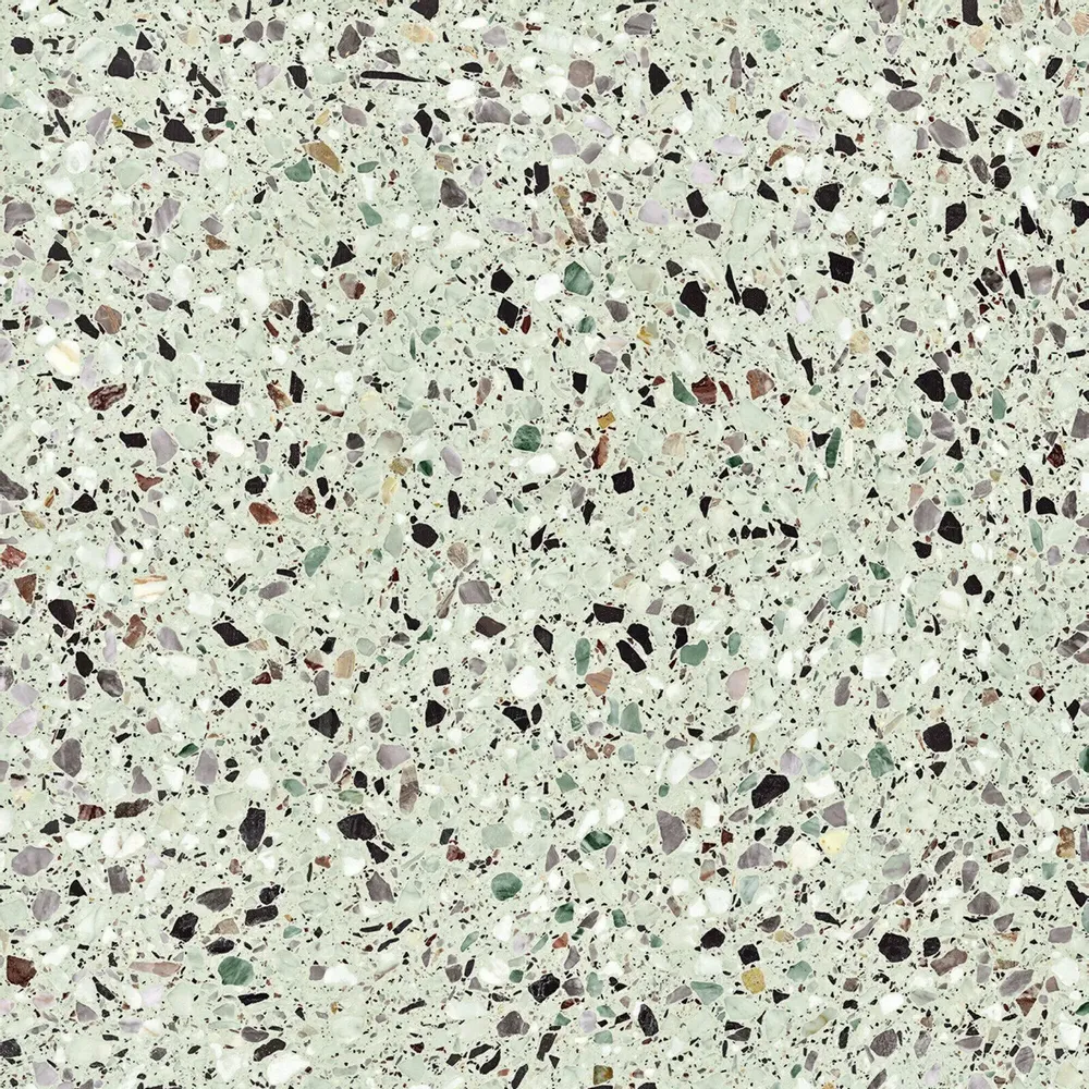 Indoor floor coverings - Terrazzo Stone Effect Porcelain Stoneware 03 60X60 - EMYL1133 (Ceramishop.fr) - CERAMISHOP