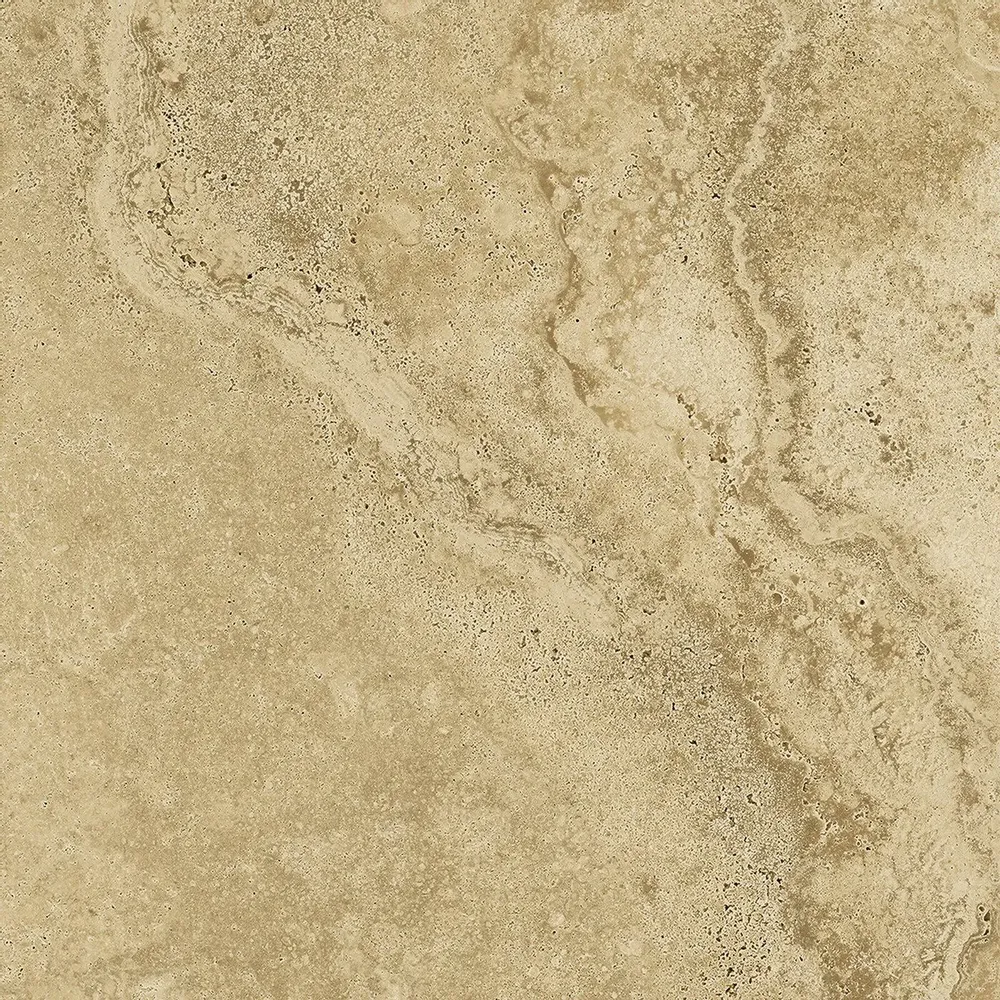 Outdoor floor coverings - Marble Effect Travertine Soft Beige Non-Slip Porcelain Stoneware 60x60 - ENSA148 (Ceramishop.fr) - CERAMISHOP