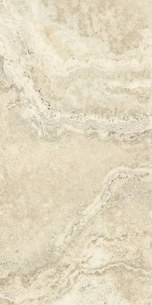 Revêtements sols intérieurs - Grès Cérame Effet Marbre Travertin Soft Ivoire Mat 60X120 - ENSC139 (Ceramishop.fr) - CERAMISHOP