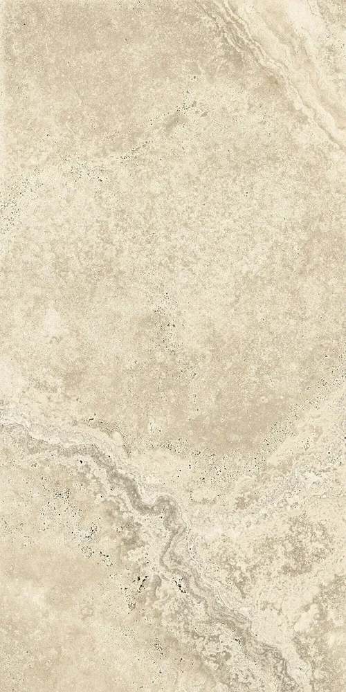 Revêtements sols intérieurs - Grès Cérame Effet Marbre Travertin Soft Ivoire Mat 60X120 - ENSC139 (Ceramishop.fr) - CERAMISHOP