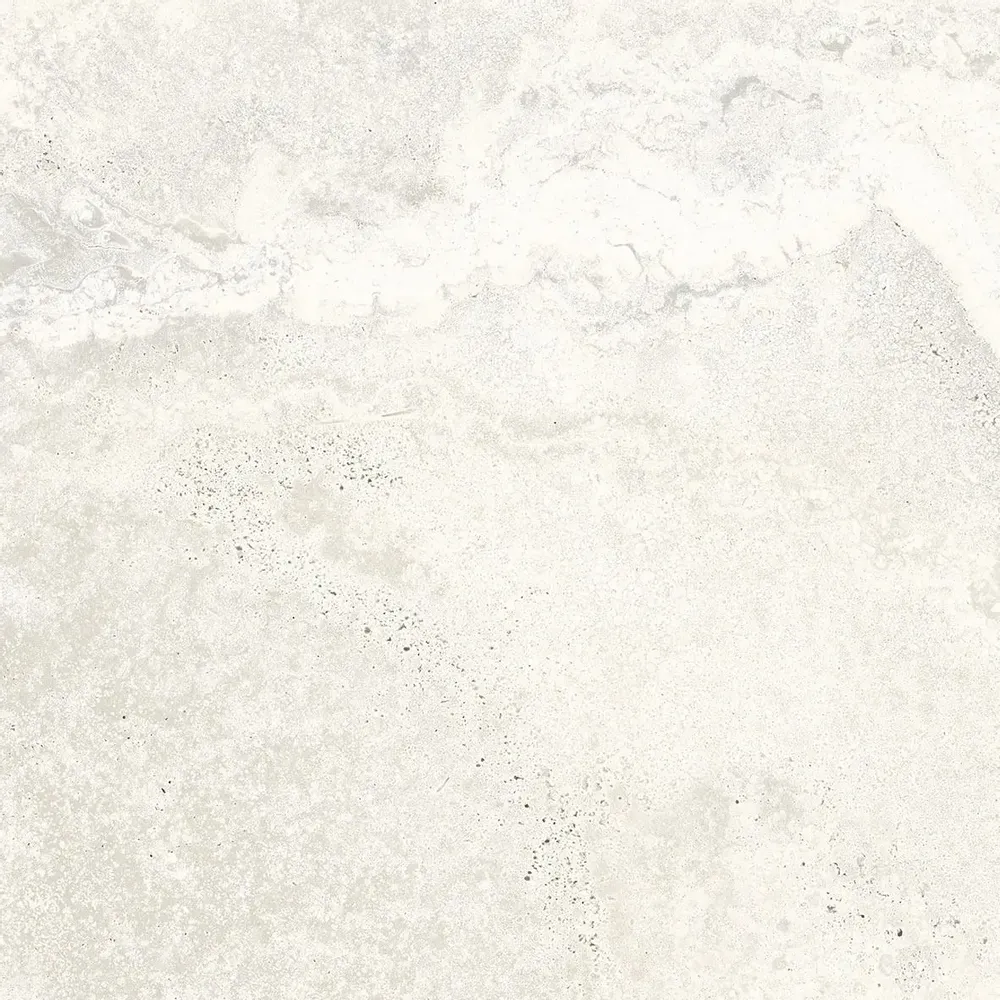 Outdoor floor coverings - Soft White Travertine Marble Effect Porcelain Stoneware, Anti-slip, 60x60 - ENSN146 (Ceramishop.fr) - CERAMISHOP