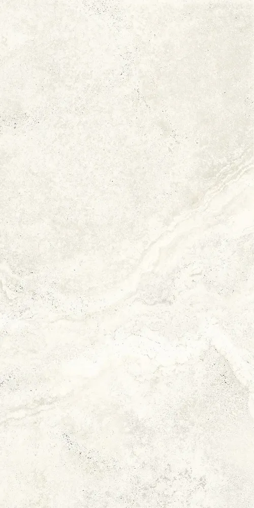 Revêtements sols intérieurs - Grès Cérame Effet Marbre Travertin Soft Blanc Mat 60X120 - ENSN138 (Ceramishop.fr) - CERAMISHOP