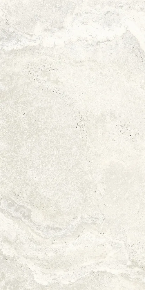 Revêtements sols intérieurs - Grès Cérame Effet Marbre Travertin Soft Blanc Mat 60X120 - ENSN138 (Ceramishop.fr) - CERAMISHOP