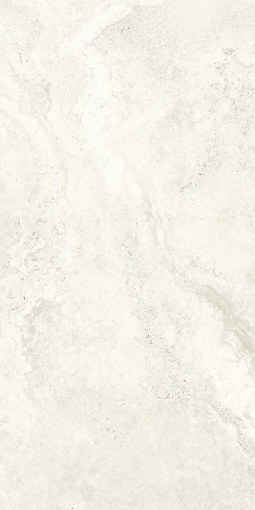 Revêtements sols intérieurs - Grès Cérame Effet Marbre Travertin Soft Blanc Mat 60X120 - ENSN138 (Ceramishop.fr) - CERAMISHOP