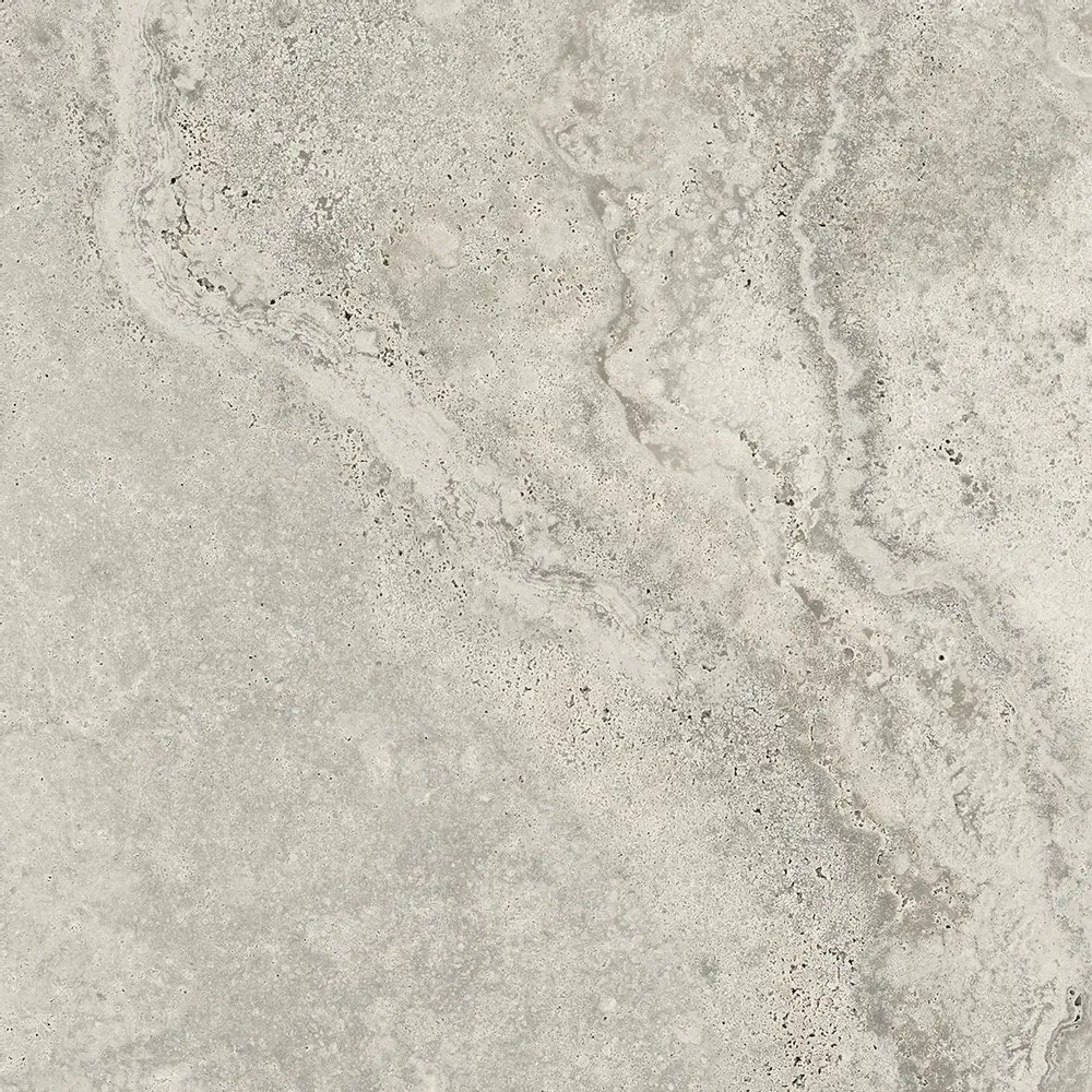 Revêtements sols extérieurs - Grès Cérame Effet Marbre Travertin Soft Gris Antidérapant 60X60 - ENSO149 (Ceramishop.fr) - CERAMISHOP