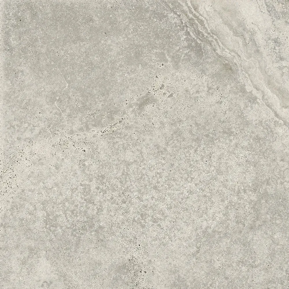 Revêtements sols extérieurs - Grès Cérame Effet Marbre Travertin Soft Gris Antidérapant 60X60 - ENSO149 (Ceramishop.fr) - CERAMISHOP