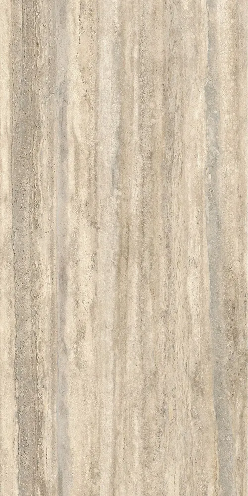 Outdoor floor coverings - Porcelain Stoneware Marble Effect Travertine Veined Beige Non-slip 60X120 - ENVA156 (Ceramishop.fr) - CERAMISHOP