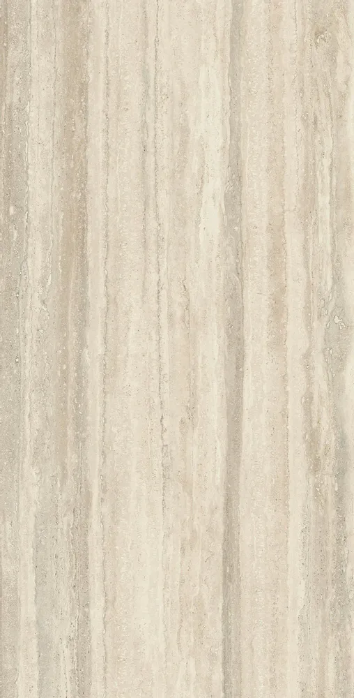 Revêtements sols intérieurs - Grès Cérame Effet Marbre Travertin Veiné Ivoire Mat 60X120 - ENVC151 (Ceramishop.fr) - CERAMISHOP