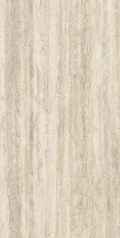 Revêtements sols intérieurs - Grès Cérame Effet Marbre Travertin Veiné Ivoire Mat 60X120 - ENVC151 (Ceramishop.fr) - CERAMISHOP