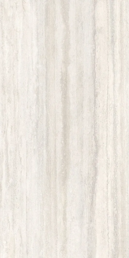 Indoor floor coverings - Porcelain Stoneware Marble Effect Travertine Veined White Matte 60X120 - ENVN150 (Ceramishop.fr) - CERAMISHOP