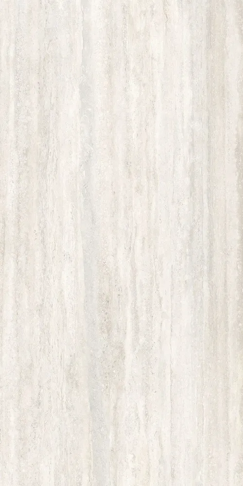 Indoor floor coverings - Porcelain Stoneware Marble Effect Travertine Veined White Matte 60X120 - ENVN150 (Ceramishop.fr) - CERAMISHOP