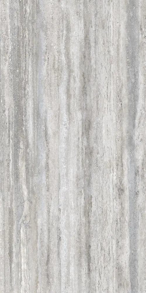 Indoor floor coverings - Matte Grey Travertine Marble Effect Porcelain Stoneware 60X120 - ENVO153 (Ceramishop.fr) - CERAMISHOP
