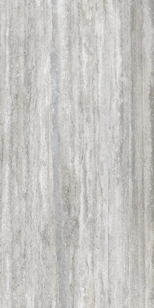 Indoor floor coverings - Matte Grey Travertine Marble Effect Porcelain Stoneware 60X120 - ENVO153 (Ceramishop.fr) - CERAMISHOP