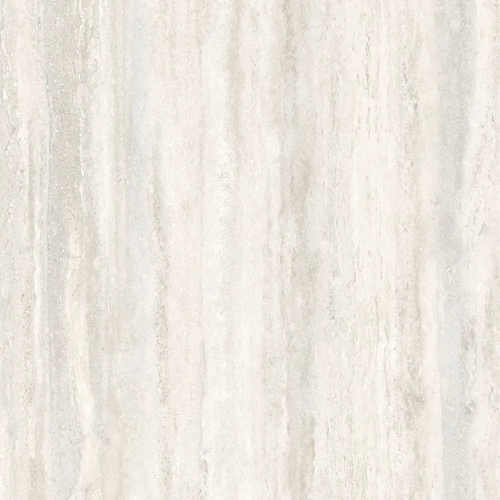 Indoor floor coverings - Porcelain Stoneware Marble Effect Travertine Veined White Matte 60X60 - ENVN894 (Ceramishop.fr) - CERAMISHOP