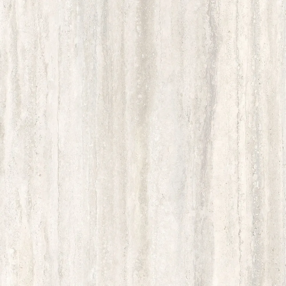 Indoor floor coverings - Porcelain Stoneware Marble Effect Travertine Veined White Matte 60X60 - ENVN894 (Ceramishop.fr) - CERAMISHOP