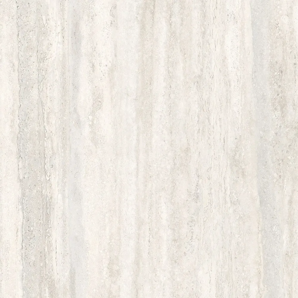 Indoor floor coverings - Porcelain Stoneware Marble Effect Travertine Veined White Matte 60X60 - ENVN894 (Ceramishop.fr) - CERAMISHOP