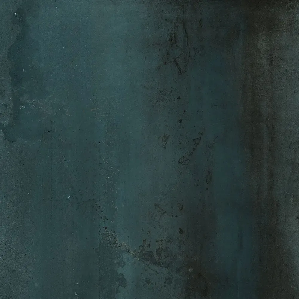 Indoor floor coverings - Green Oxidized Metal Effect Porcelain Stoneware 60x60 - EOCM629 (Ceramishop.fr) - CERAMISHOP