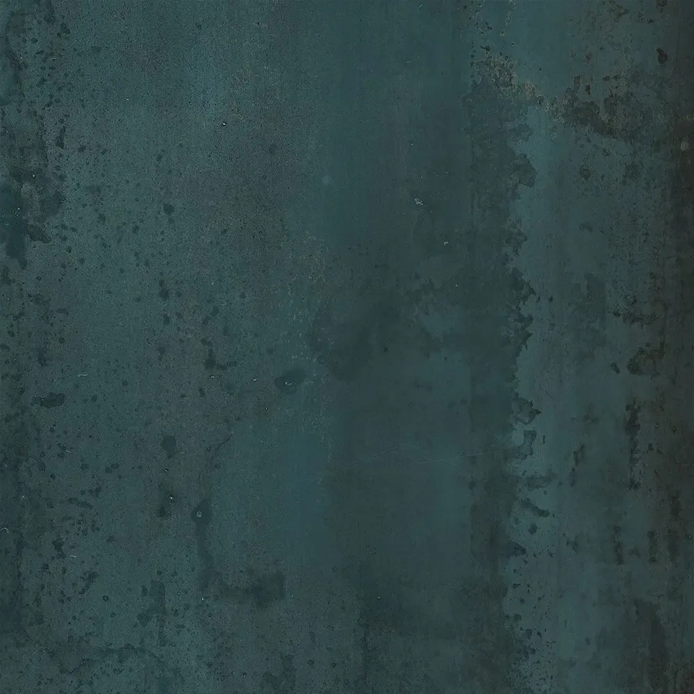 Indoor floor coverings - Green Oxidized Metal Effect Porcelain Stoneware 60x60 - EOCM629 (Ceramishop.fr) - CERAMISHOP