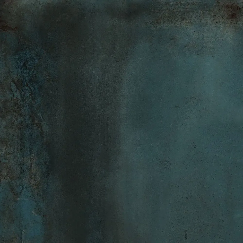 Indoor floor coverings - Green Oxidized Metal Effect Porcelain Stoneware 60x60 - EOCM629 (Ceramishop.fr) - CERAMISHOP