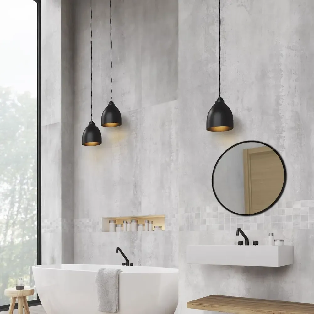 Revêtements sols intérieurs - Grès Cérame Effet Béton Métal Blanc 60X60 - EOLM626 (Ceramishop.fr) - CERAMISHOP