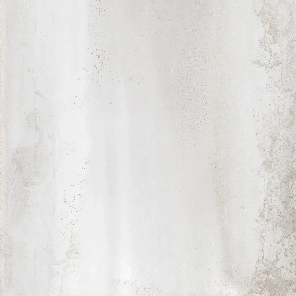 Revêtements sols intérieurs - Grès Cérame Effet Béton Métal Blanc 60X60 - EOLM626 (Ceramishop.fr) - CERAMISHOP