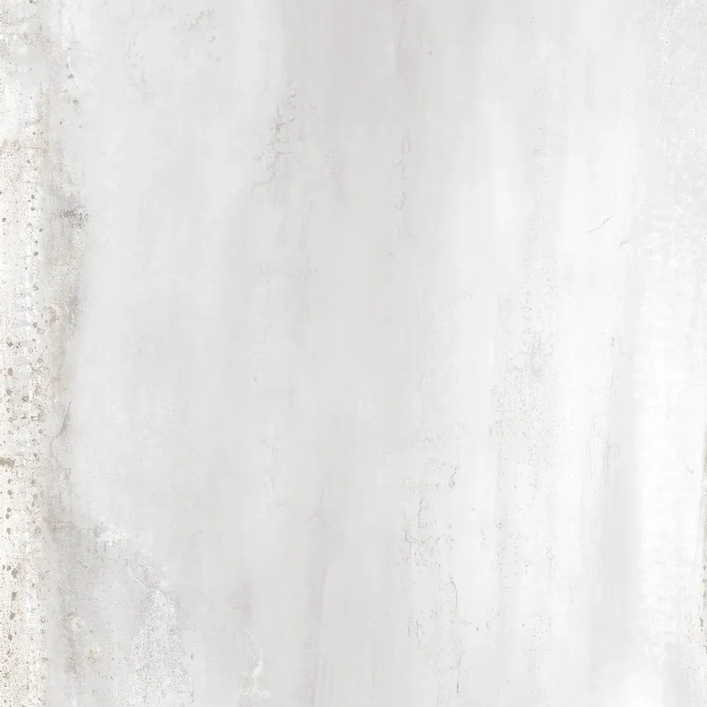 Revêtements sols intérieurs - Grès Cérame Effet Béton Métal Blanc 60X60 - EOLM626 (Ceramishop.fr) - CERAMISHOP