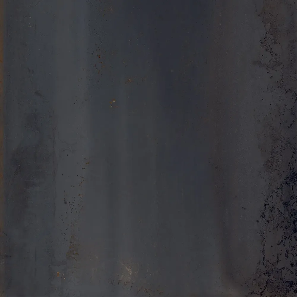 Revêtements sols intérieurs - Grès Cérame Effet Métal Oxydé Noir 60X60 - EOPM631 (Ceramishop.fr) - CERAMISHOP