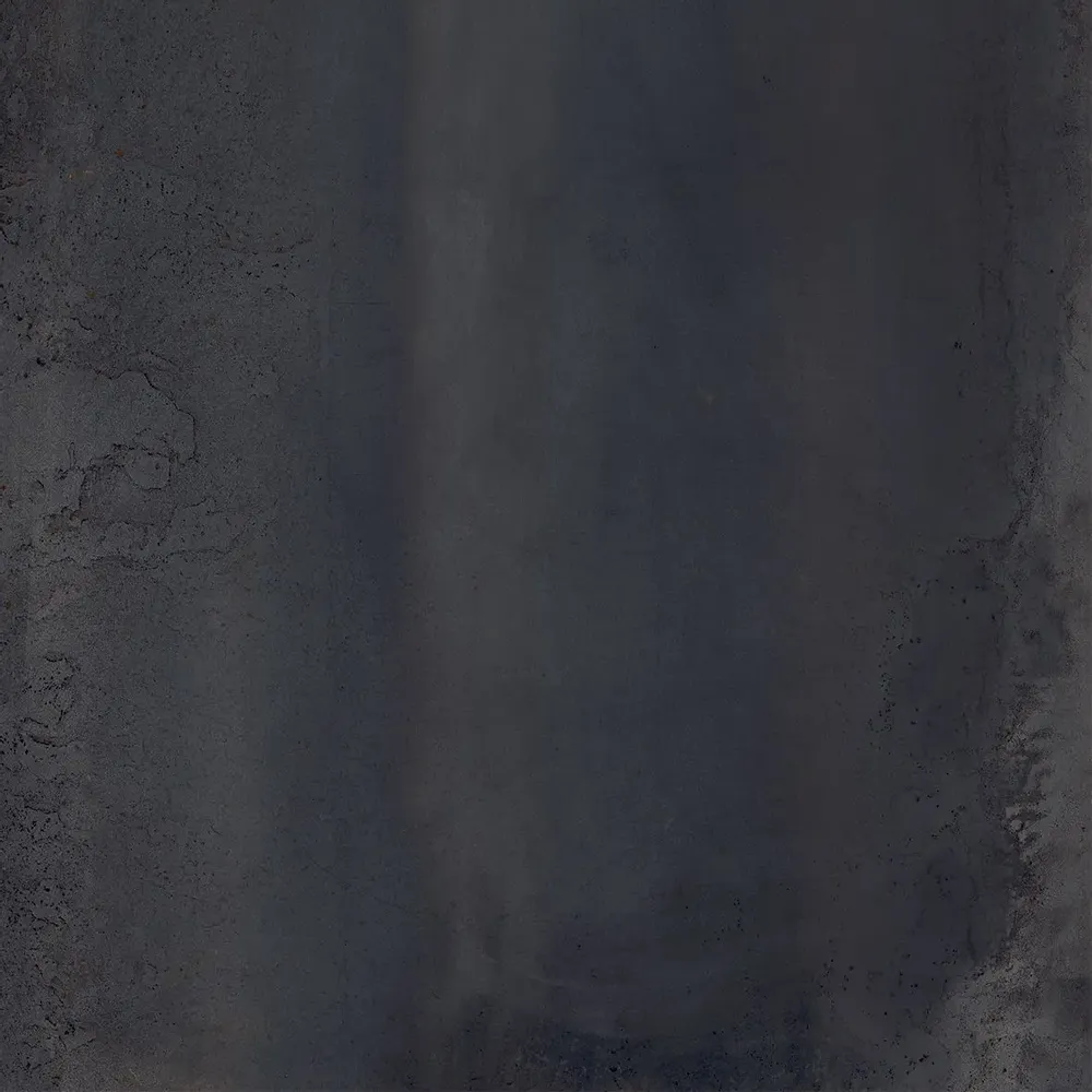 Revêtements sols intérieurs - Grès Cérame Effet Métal Oxydé Noir 60X60 - EOPM631 (Ceramishop.fr) - CERAMISHOP