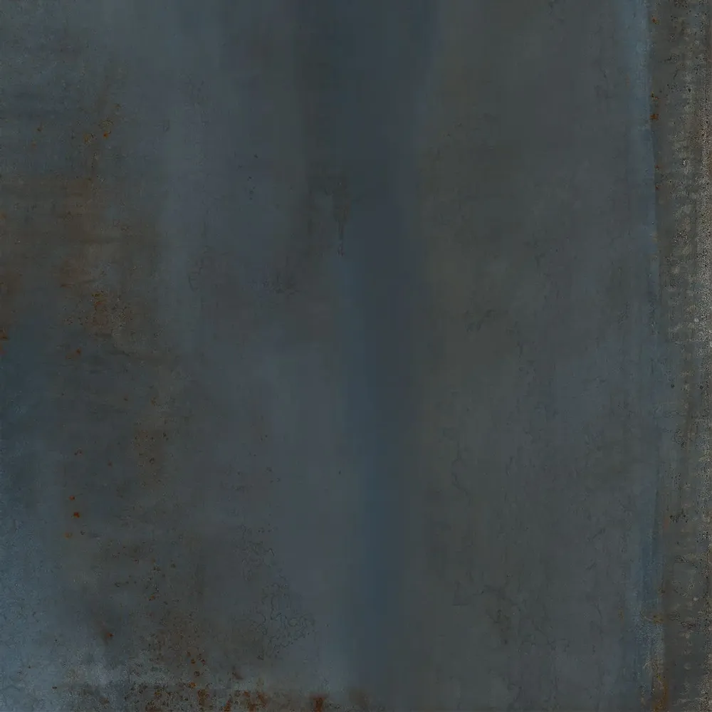 Indoor floor coverings - Blue Oxidized Metal Effect Porcelain Stoneware 60X120 - EOVM624 (Ceramishop.fr) - CERAMISHOP
