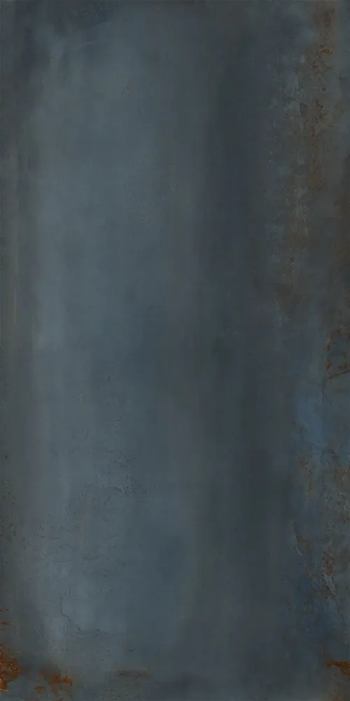 Indoor floor coverings - Blue Oxidized Metal Effect Porcelain Stoneware 60X120 - EOVM624 (Ceramishop.fr) - CERAMISHOP