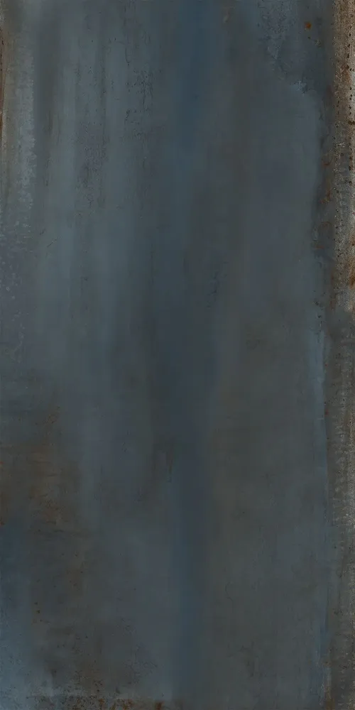 Indoor floor coverings - Blue Oxidized Metal Effect Porcelain Stoneware 60X120 - EOVM624 (Ceramishop.fr) - CERAMISHOP