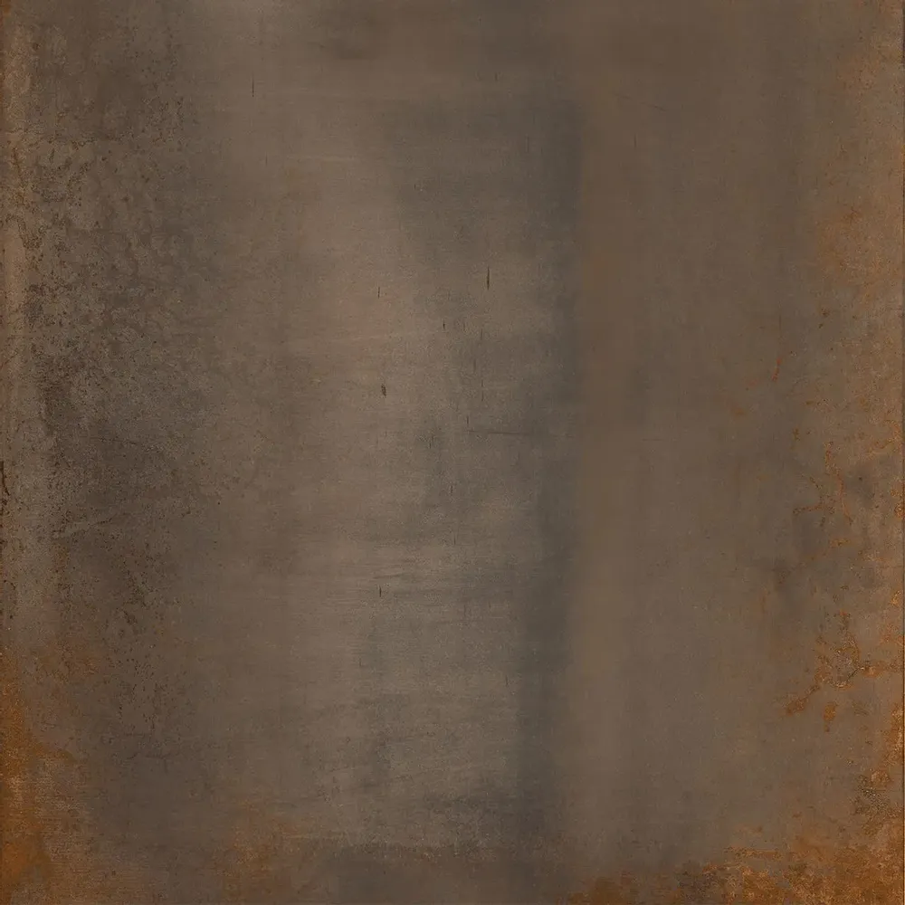 Indoor floor coverings - Corten Oxidized Metal Effect Porcelain Stoneware 60X60 - EOTM628 (Ceramishop.fr) - CERAMISHOP