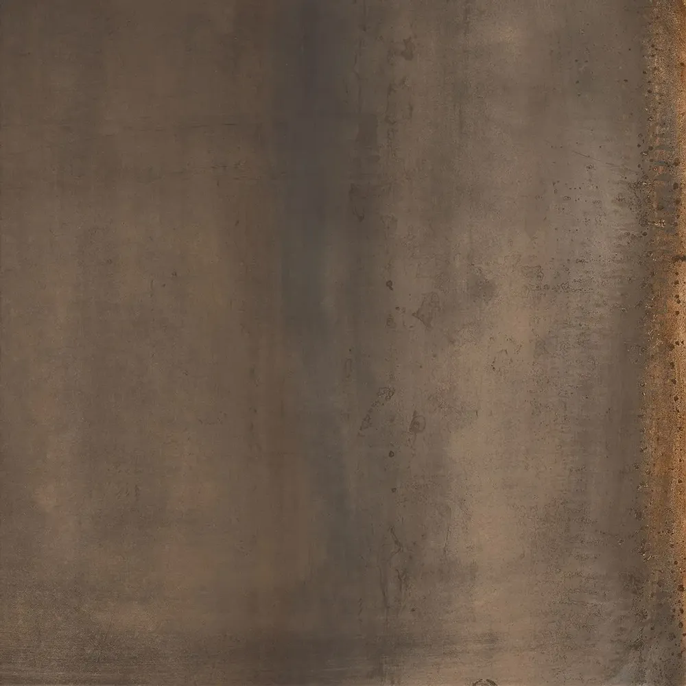 Indoor floor coverings - Corten Oxidized Metal Effect Porcelain Stoneware 60X60 - EOTM628 (Ceramishop.fr) - CERAMISHOP
