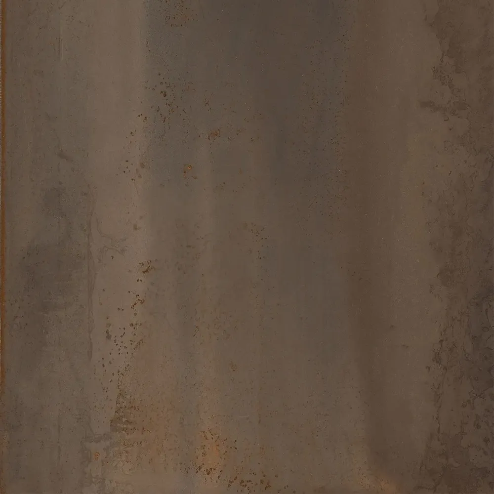 Indoor floor coverings - Corten Oxidized Metal Effect Porcelain Stoneware 60X60 - EOTM628 (Ceramishop.fr) - CERAMISHOP