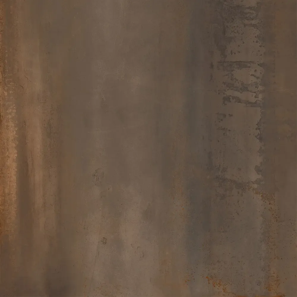 Indoor floor coverings - Corten Oxidized Metal Effect Porcelain Stoneware 60X60 - EOTM628 (Ceramishop.fr) - CERAMISHOP