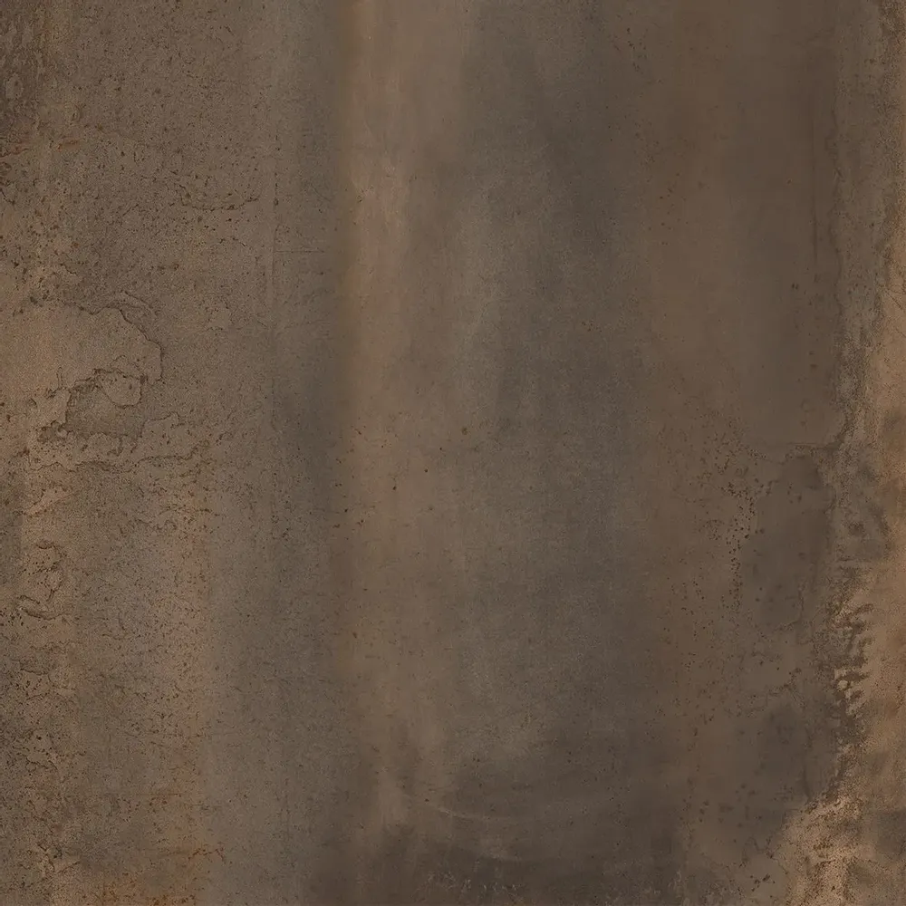 Indoor floor coverings - Corten Oxidized Metal Effect Porcelain Stoneware 60X60 - EOTM628 (Ceramishop.fr) - CERAMISHOP