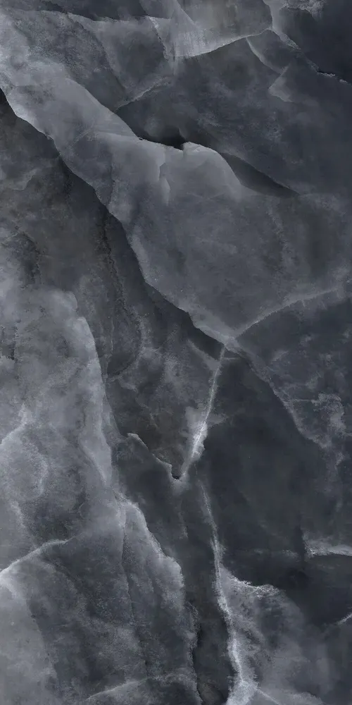 Revêtements sols intérieurs - Grès Cérame Effet Marbre Onyx Noir Brillant 60X120 - EOXK132 (Ceramishop.fr) - CERAMISHOP