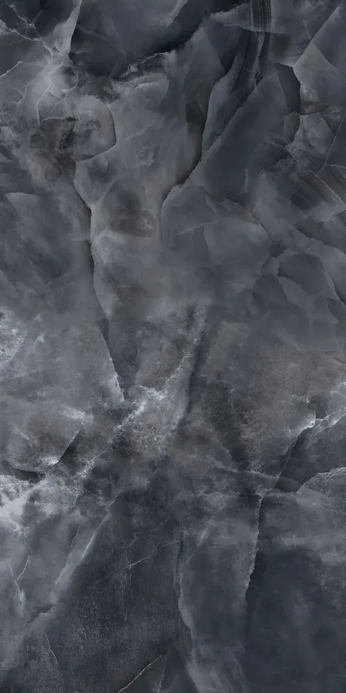 Revêtements sols intérieurs - Grès Cérame Effet Marbre Onyx Noir Brillant 60X120 - EOXK132 (Ceramishop.fr) - CERAMISHOP