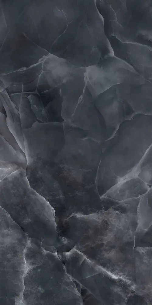 Revêtements sols intérieurs - Grès Cérame Effet Marbre Onyx Noir Brillant 60X120 - EOXK132 (Ceramishop.fr) - CERAMISHOP