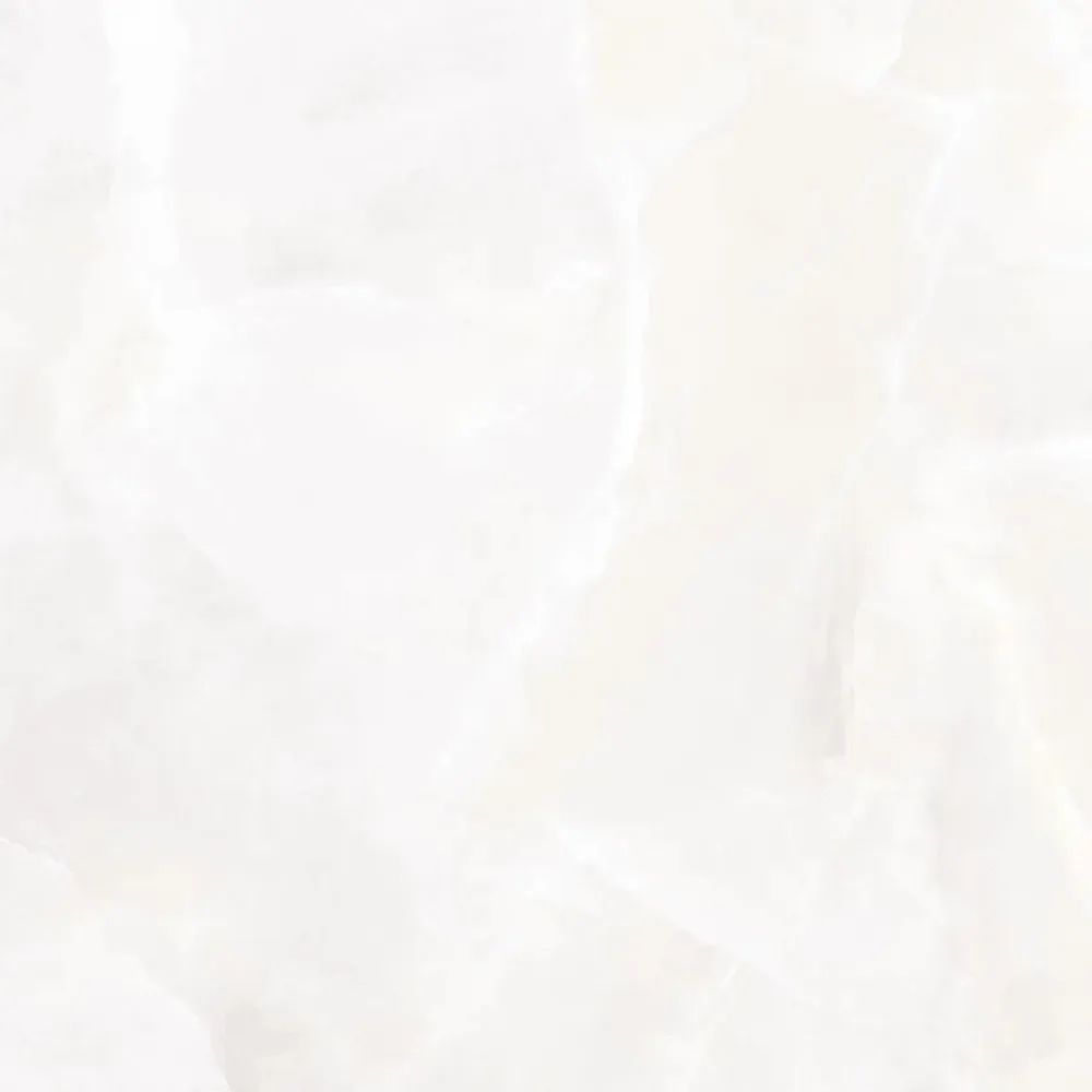 Revêtements sols intérieurs - Grès Cérame Effet Marbre Onyx Blanc Brillant 60X60 - EOXW866 (Ceramishop.fr) - CERAMISHOP