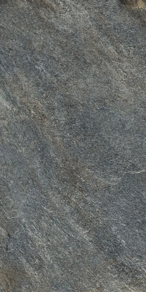 Indoor floor coverings - Anthracite Grey Stone Effect Porcelain Stoneware 60X120 - EREA1190 (Ceramishop.fr) - CERAMISHOP