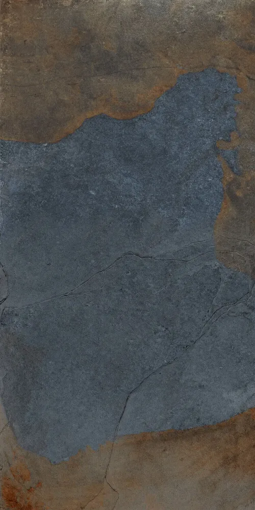 Outdoor floor coverings - Slate-effect porcelain stoneware, multicoloured, non-slip, 60x120 cm - EPEB1147 (Ceramishop.fr) - CERAMISHOP